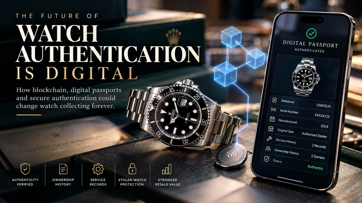 How Blockchain Could Change Watch Authentication Forever: Digital Passports, Counterfeits and the Future of Watch Collecting