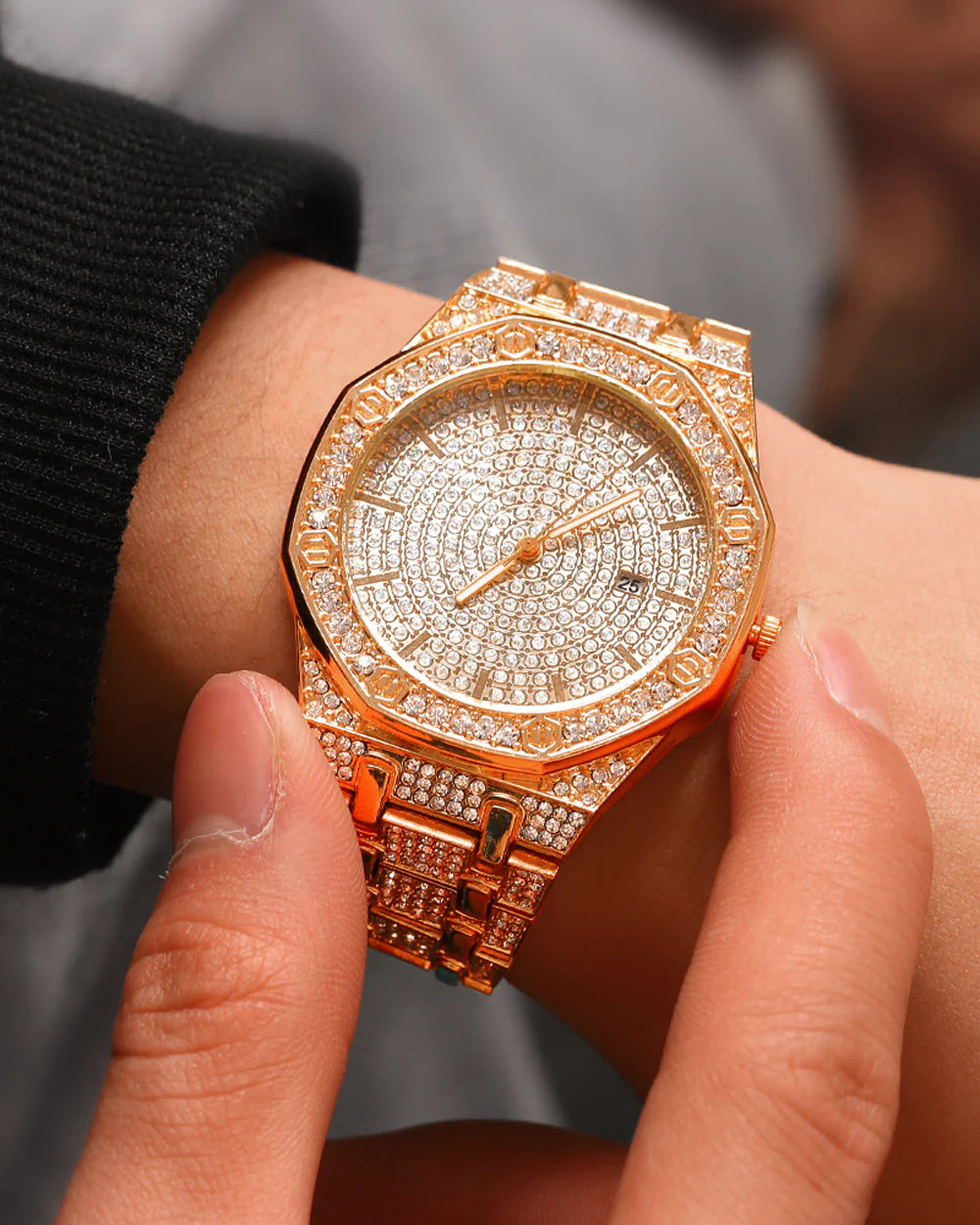 The pros and cons of buying “Bustdown” watches.