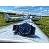 Jack Turner Watches PVD Stainless Steel Pilot / Field Watch with mechanical Quartz Movement for Men
