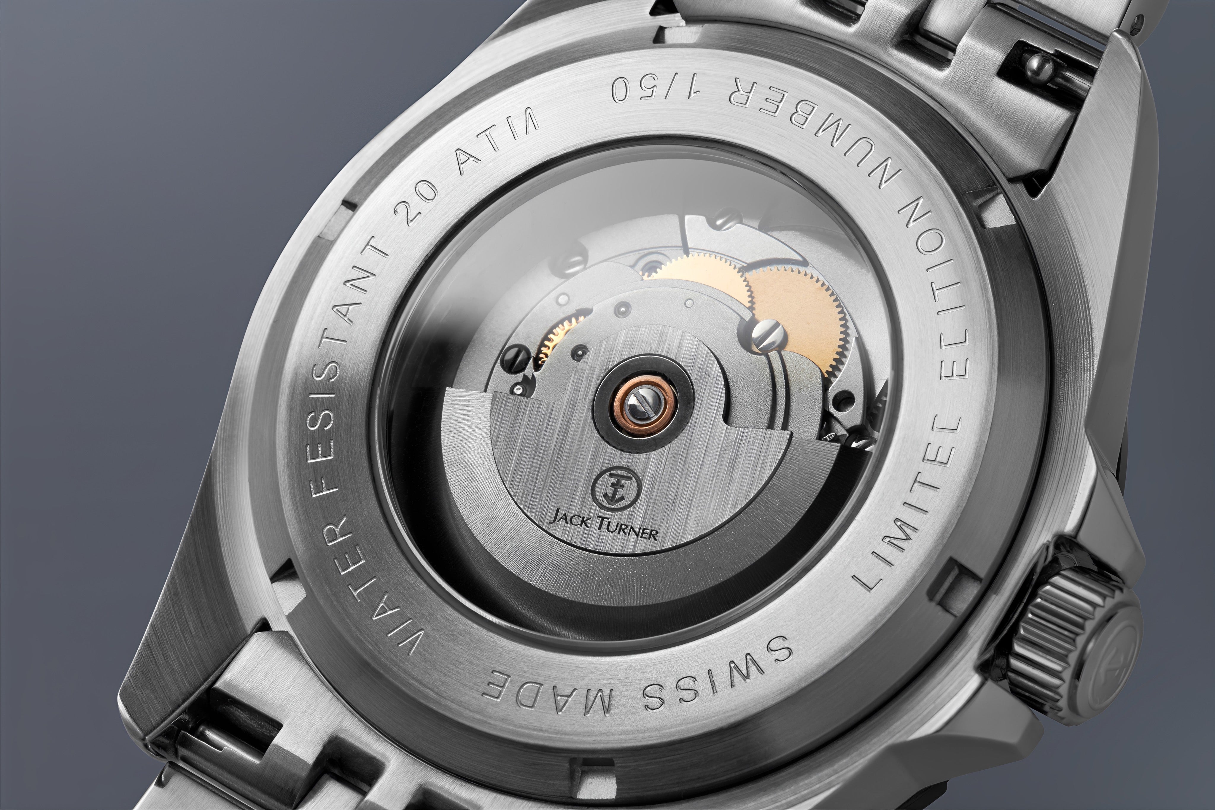 Buy The “TSUNAMI” Swiss Automatic Dive Watch by Jack Turner