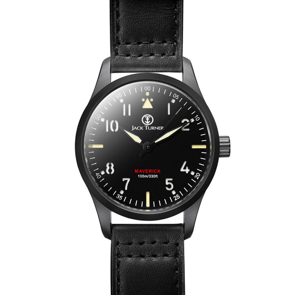 The Black Maverick Pilot/Field Watch