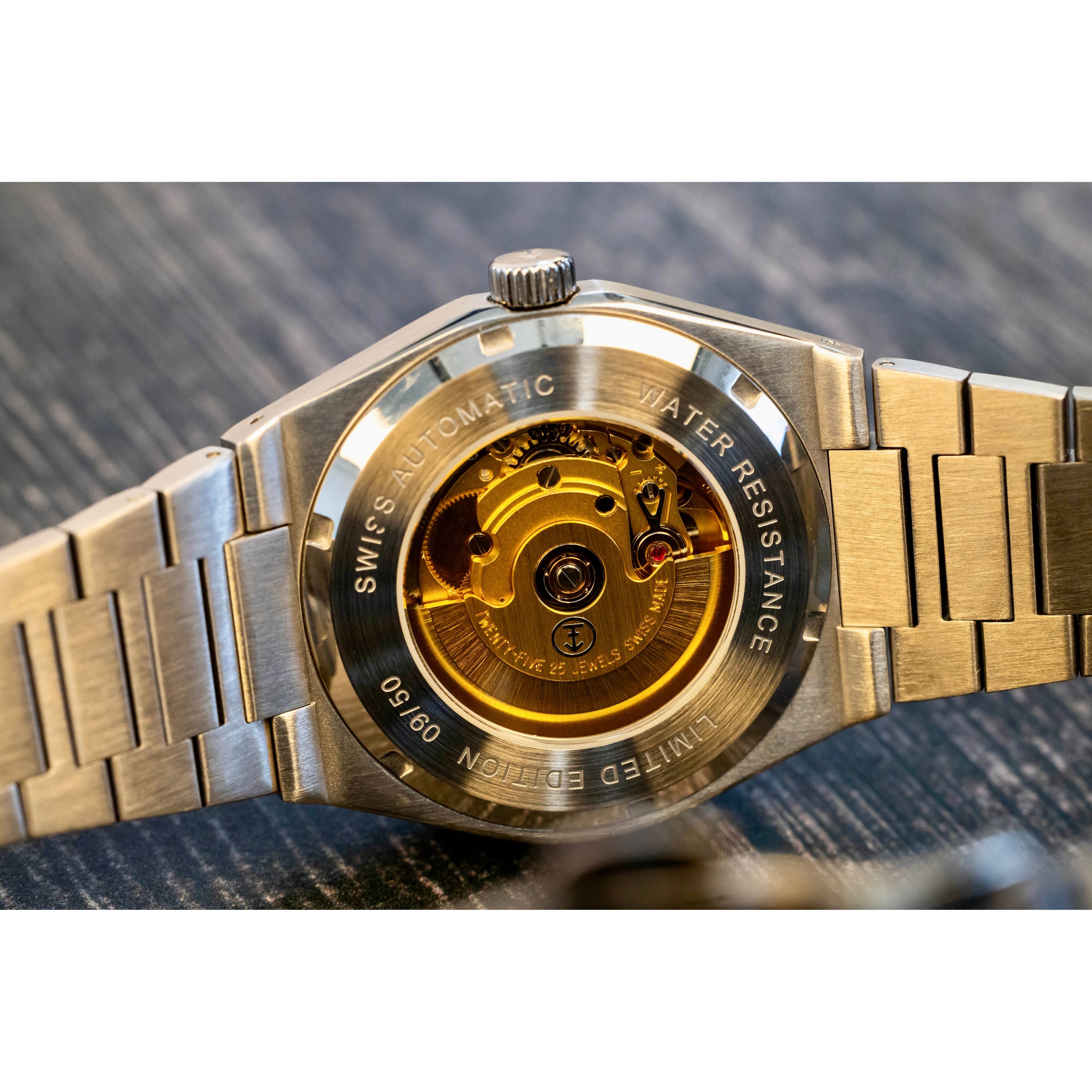 Jack Turner “Meridian” Limited Edition Swiss Automatic Movement Sports Watch