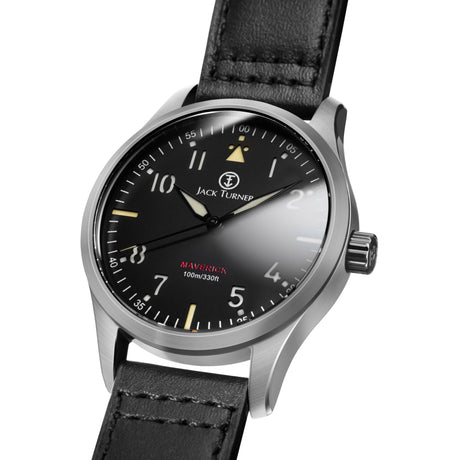 The Silver Maverick Pilot/Field Watch