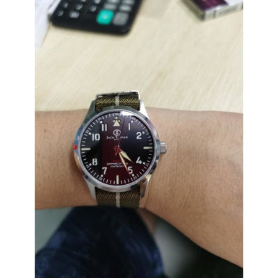 military-inspired watch