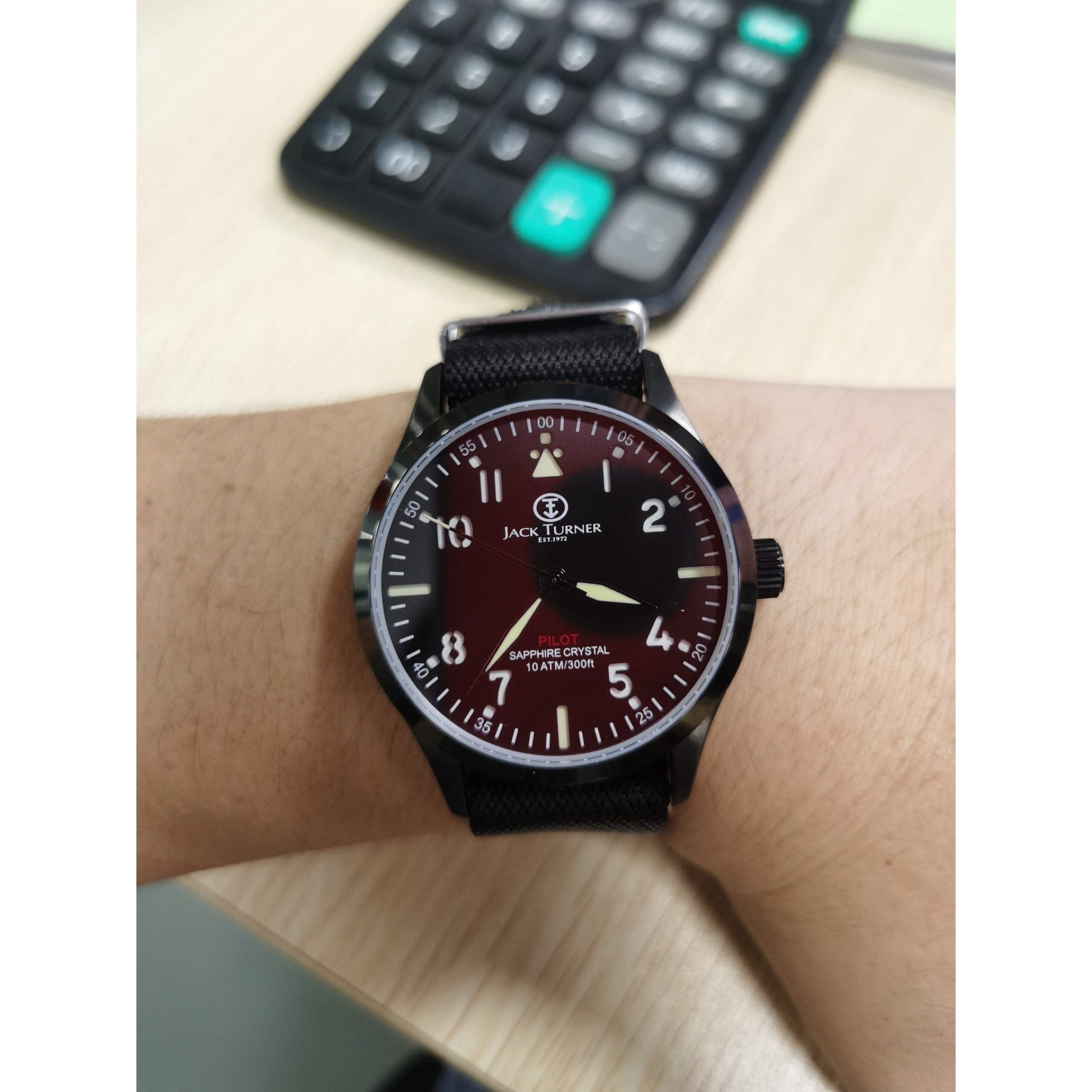 military-inspired watch