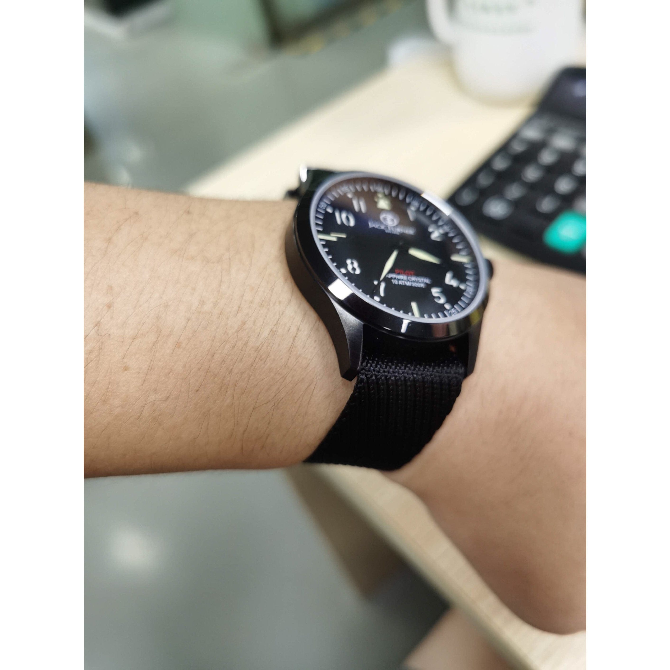 military-inspired watch