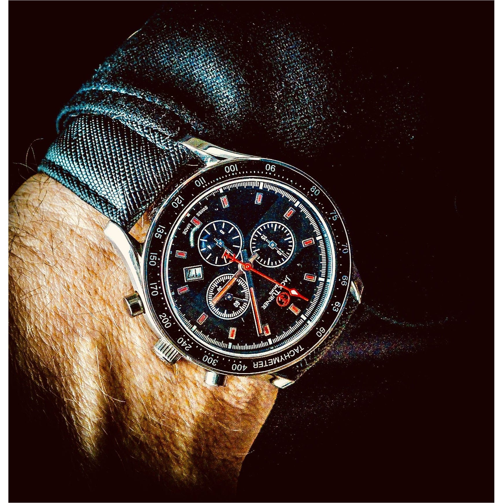 Tan "El Magico" Limited Edition Racing Inspired Sports Chronograph