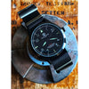 Jack Turner Watches PVD Stainless Steel Pilot / Field Watch with mechanical Quartz Movement for Men