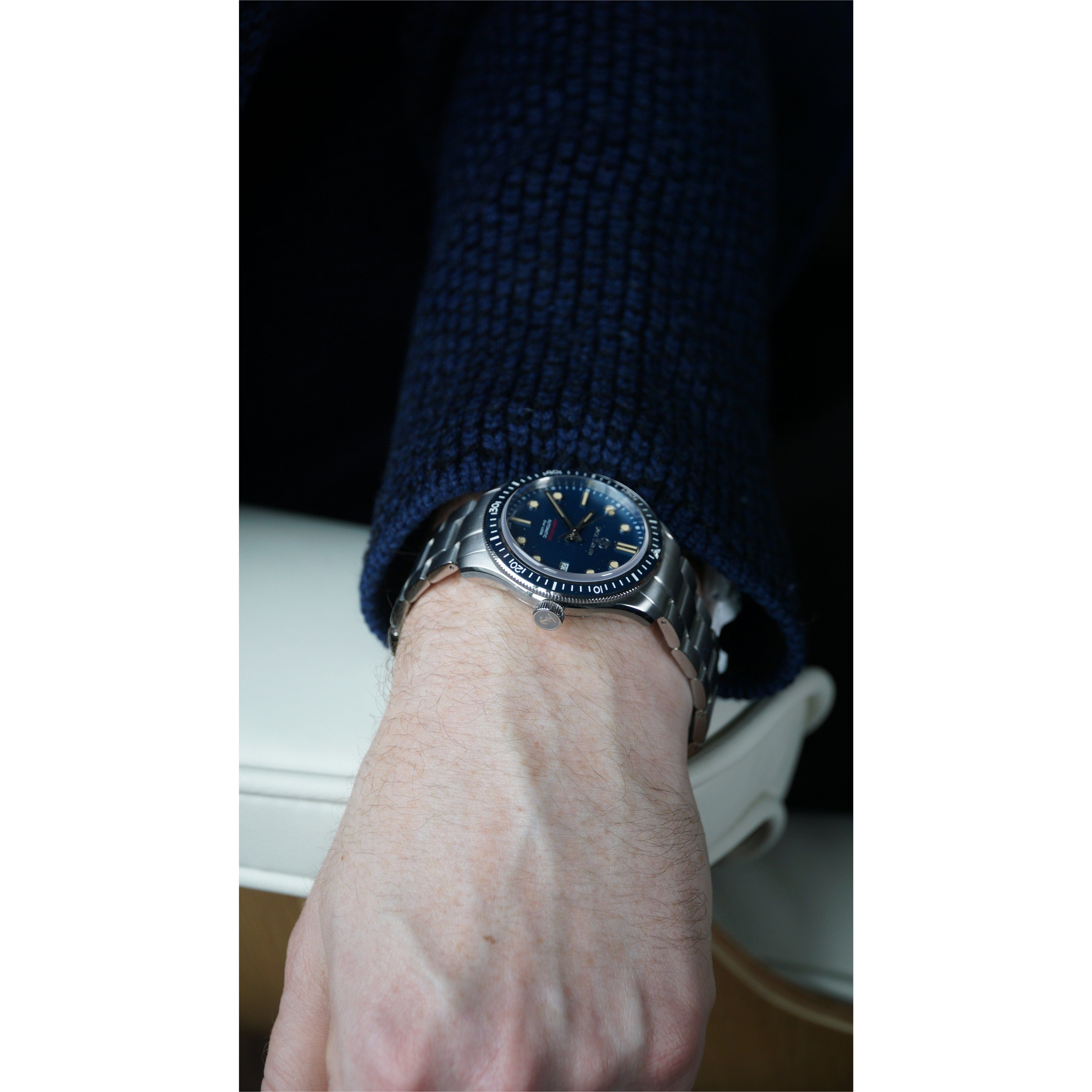 Black “Amphibious” Limited Edition Swiss Automatic Dive Watch, Only 100 do be produced